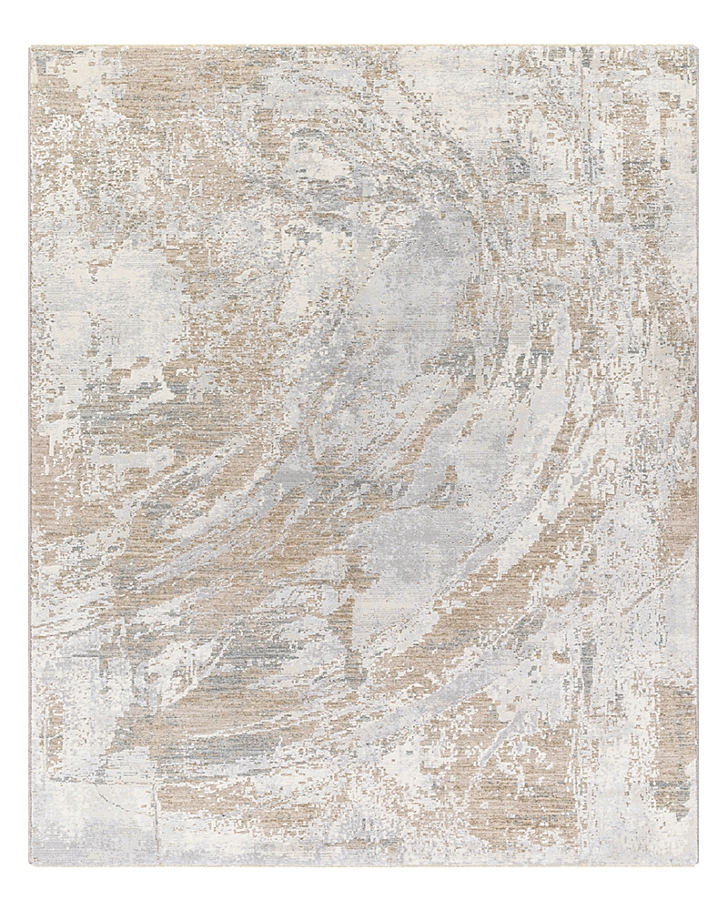 Surya Brunswick Bwk-2336 Area Rug, 2'7 X 4' In Gray/ivory
