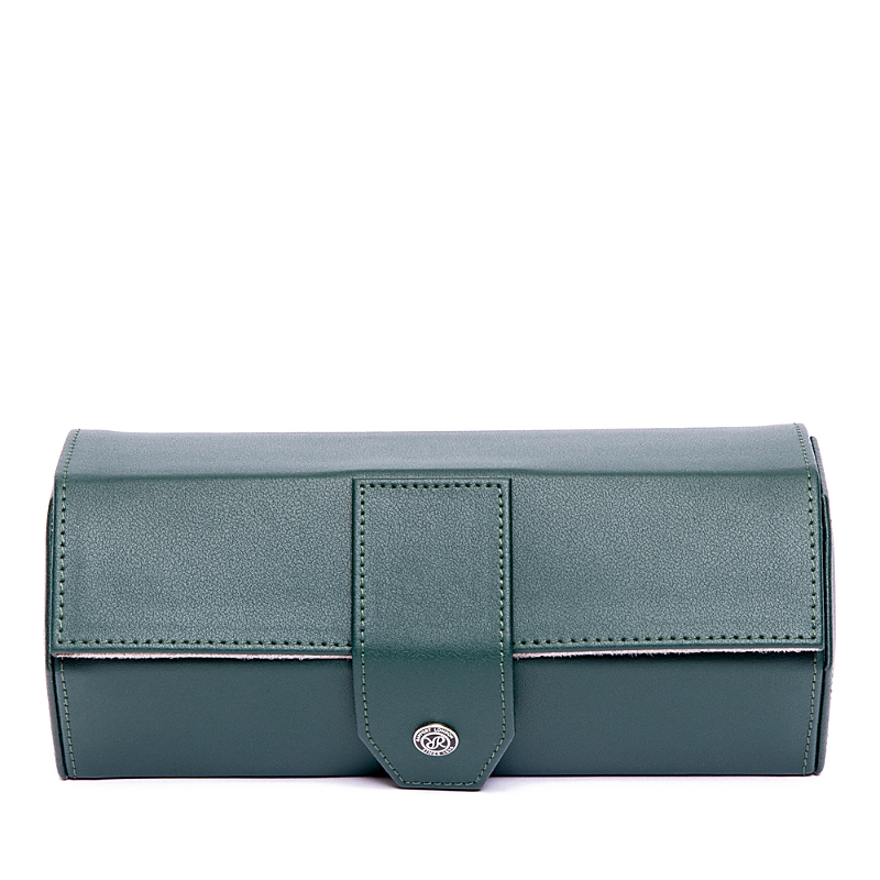 Rapport London Vantage Three Watch Roll In Green