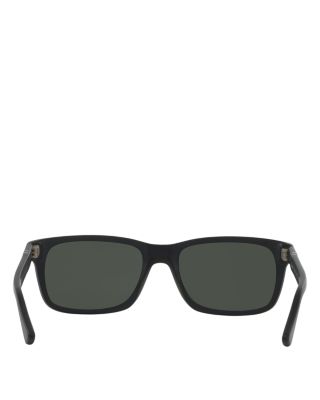 Polarized Rectangle Sunglasses, 58mm