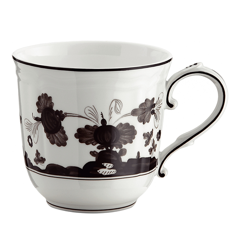 Ginori 1735 Antico Doccia Mug In Gray