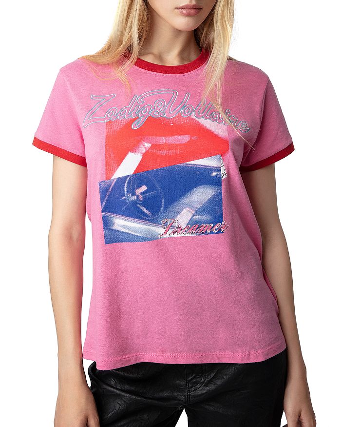 Zadig and Voltaire Spencer Photoprint main image 1