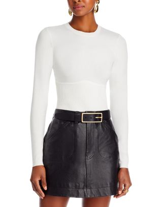 River Ribbed Trim Oversize Sweatshirt