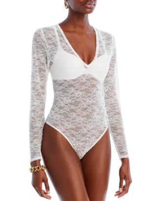 Lace Bodysuit - Bloomingdale's