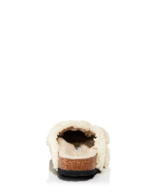 Women's Boston Big Buckle Teddy Shearling Clogs