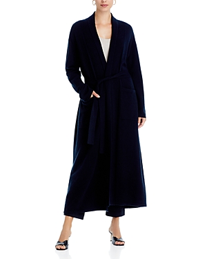Arlotta Cashmere Blend Long Dressing Gown - 100% Exclusive In Black