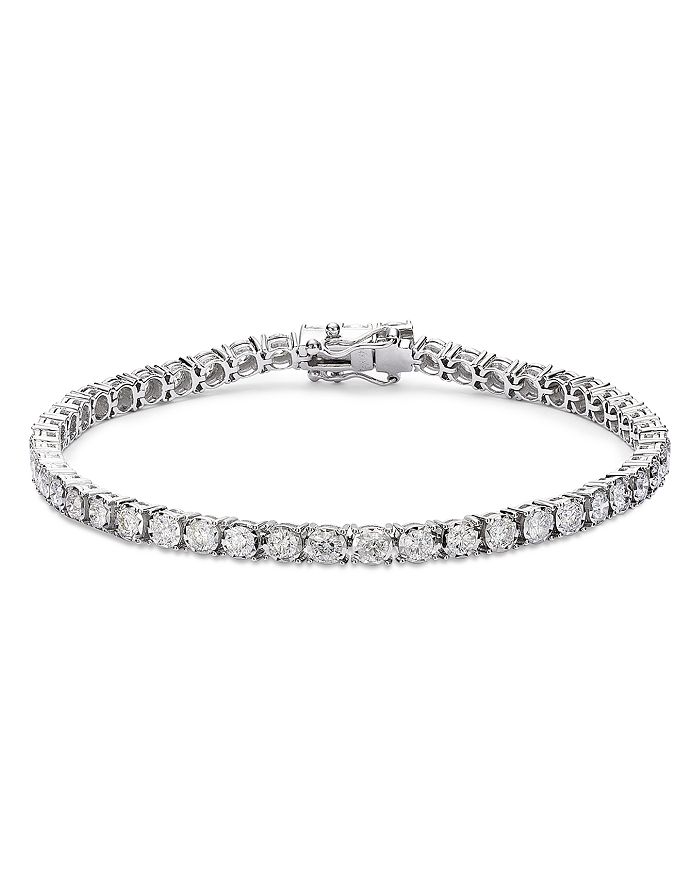 Bloomingdale's Diamond Tennis Bracelet in 14K White Gold, 4.0 ct. t.w