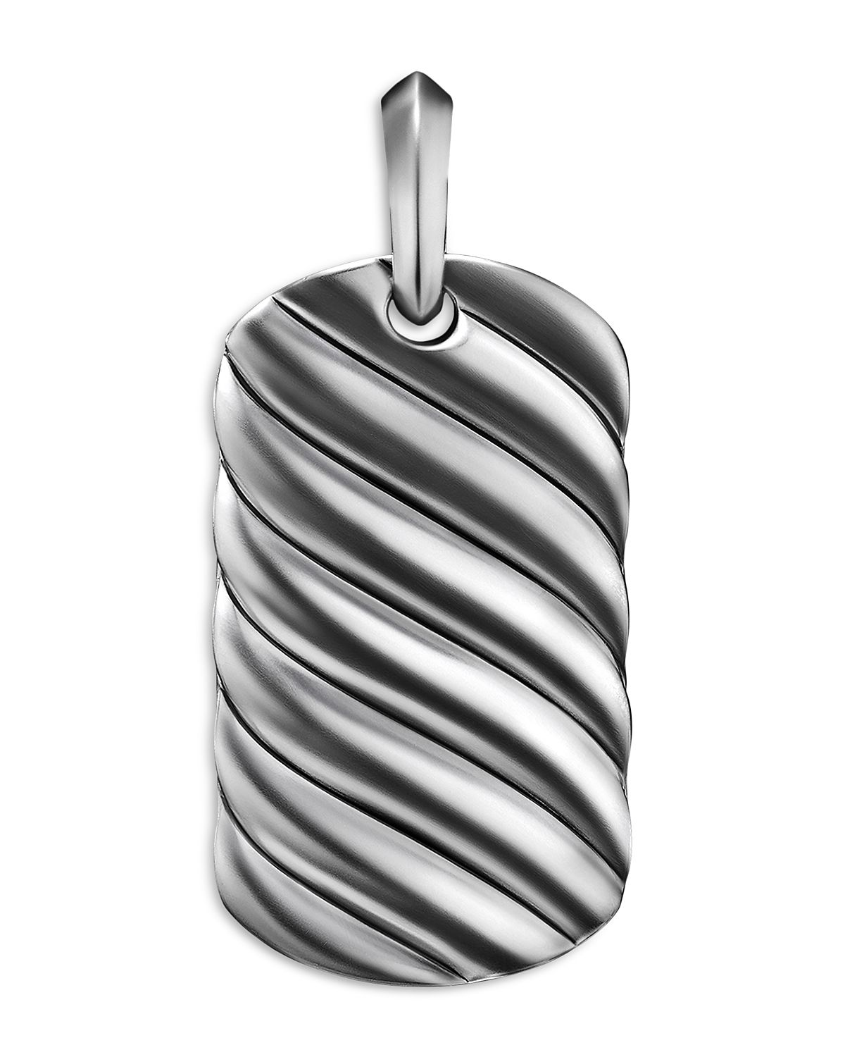 David Yurman Men's Sculpted Cable Tag