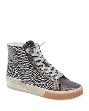 DOLCE VITA WOMEN'S ZOHARA LACE UP HIGH TOP trainers