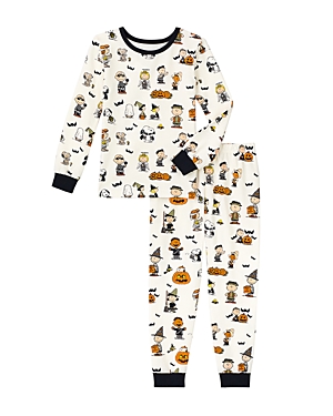 BedHead Pajamas Unisex Long Sleeved Snoopy Halloween Pajama Set - Little Kid, Big Kid