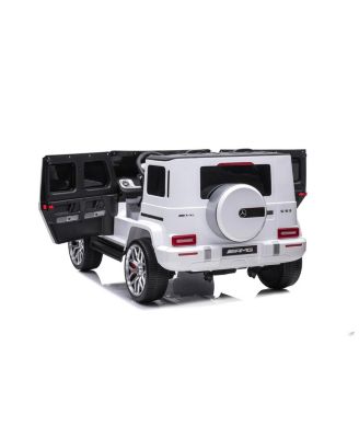 24V 4x4 Mercedes Benz G63 AMG 2 Seater Ride-on Car - Ages 3-8