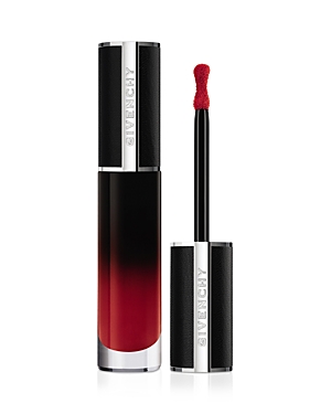 Shop Givenchy Le Rouge Interdit Cream Velvet Lipstick In N37 - Rouge Grainé (warm-toned Deep Red)