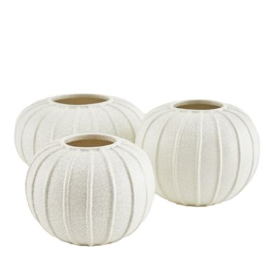 Pompano Vases, Set of 3