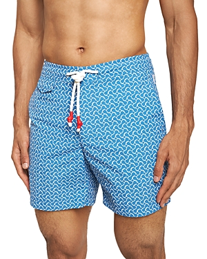 Orlebar Brown Standard Geo Print Tailored Fit Swim Trunks