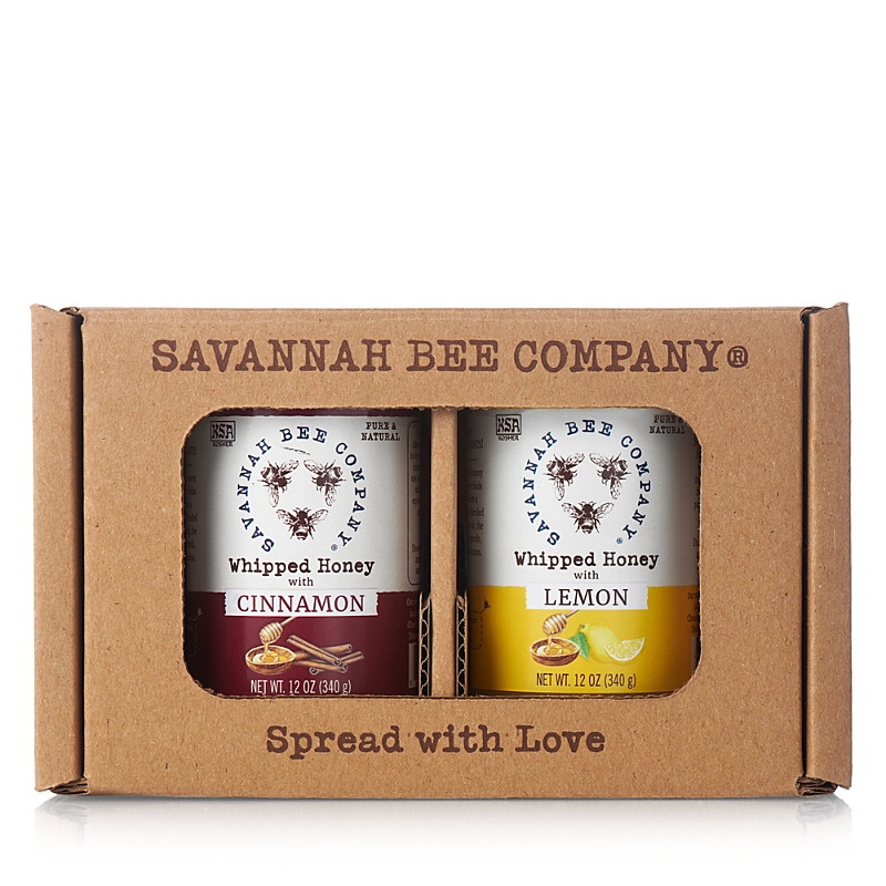 Savannah Bee Company Cinnamon And Lemon Whipped Honey Gift Set