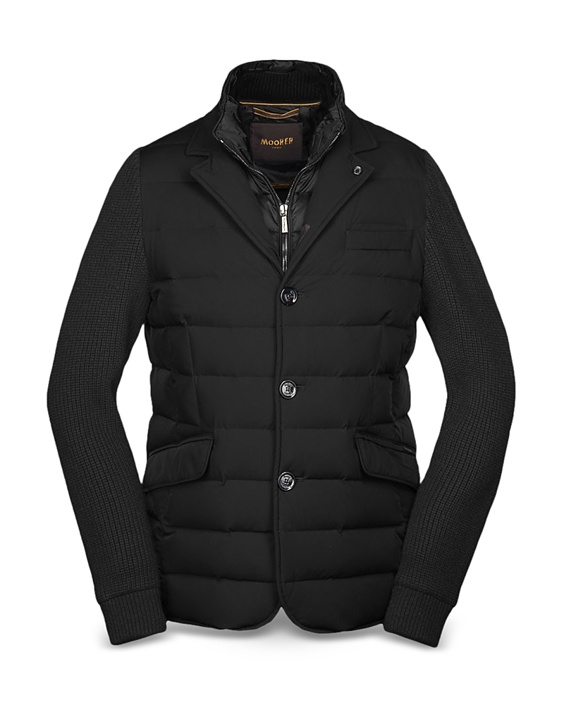 Moorer Outerwear In Black