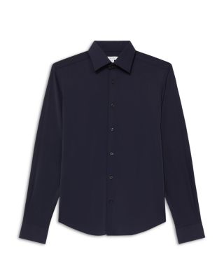 Voyager Stretch Performance Solid Regular Fit Button Down Travel Shirt