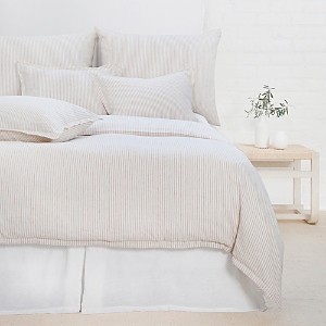 Pom Pom At Home Connor Denim Duvet In Ivory/amber