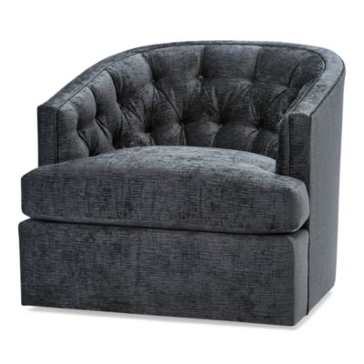 Bedford Fabric Swivel Chair