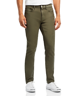 Joe's Jeans The Asher Tencel Twill Slim-fit Jeans In Sage