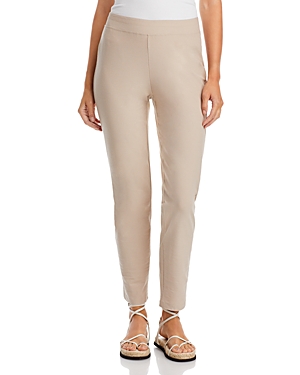 EILEEN FISHER SLIM FIT PULL ON ANKLE PANTS