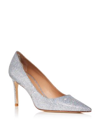 Stuart Weitzman - Women's Stuart 85 Pointed Toe Pumps