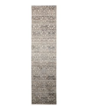 Feizy Caprio 9203961f Runner Area Rug, 2'6 X 8' In Stone/gray