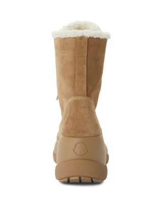 Women&#39;s Resile Trek Faux Fur Trim Lace Up Boots 