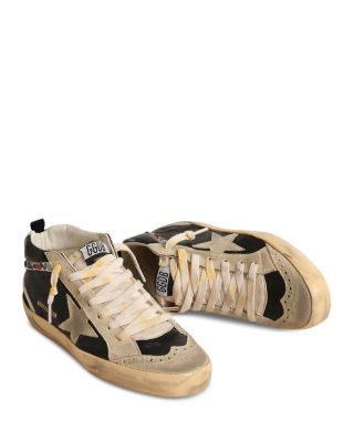 Women's Mid Star Embellished Mid Top Sneakers