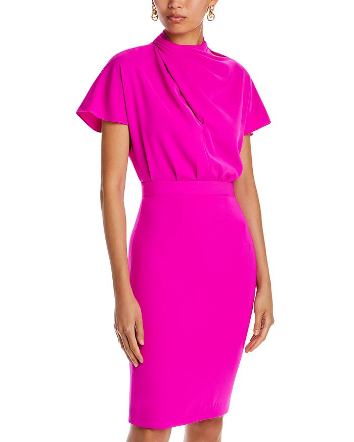 Black halo 2025 midi dress