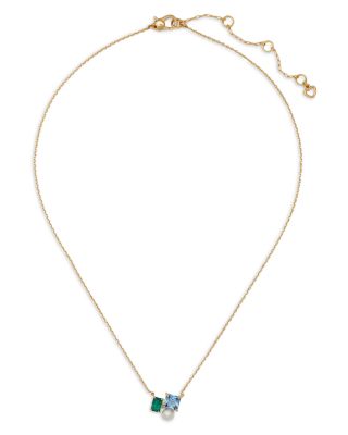 kate spade new york - Victoria Pendant Necklace, 16"