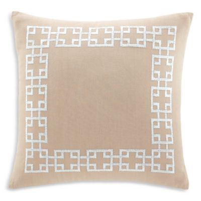 Greek Key Decorative Pillow - Exclusive