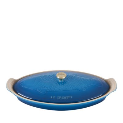 Oval Stoneware Fish Baker