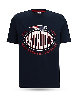 Boss Nfl New England Patriots Cotton Blend Graphic Tee