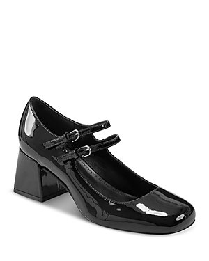Marc Fisher Ltd Women's Nillie Ankle Strap High Heel Pumps In Black