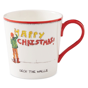 Spode Deck The Walls 12 Oz. Mug In White