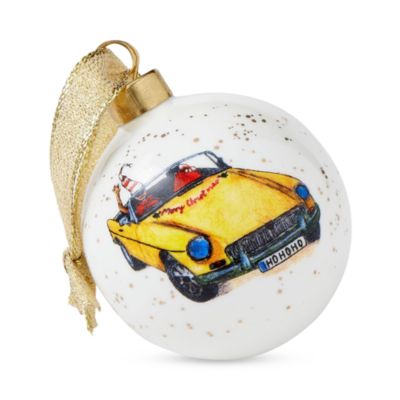 Doodles Christmas Cruising Ball Ornament
