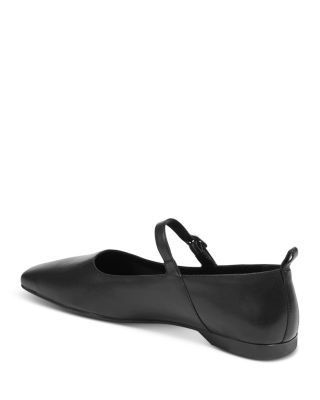 Women's Delia Square Toe Ankle Strap Flats