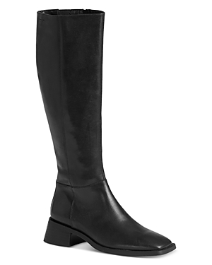Vagabond Women's Blanca Square Toe Boots In Black