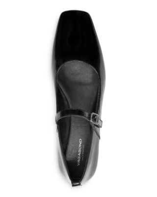 Women's Delia Square Toe Ankle Strap Flats