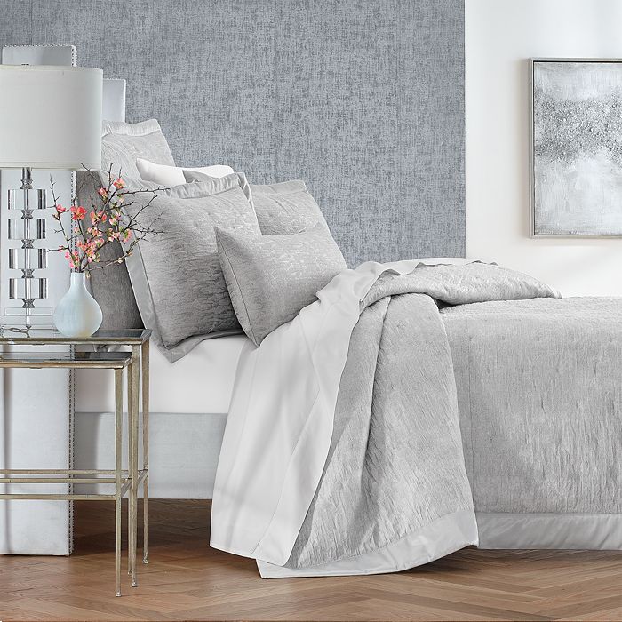 Hudson Park Collection Rippled Texture Bedding Collection 100