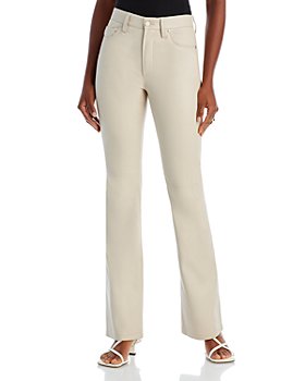 White Leather Pants - Bloomingdale's