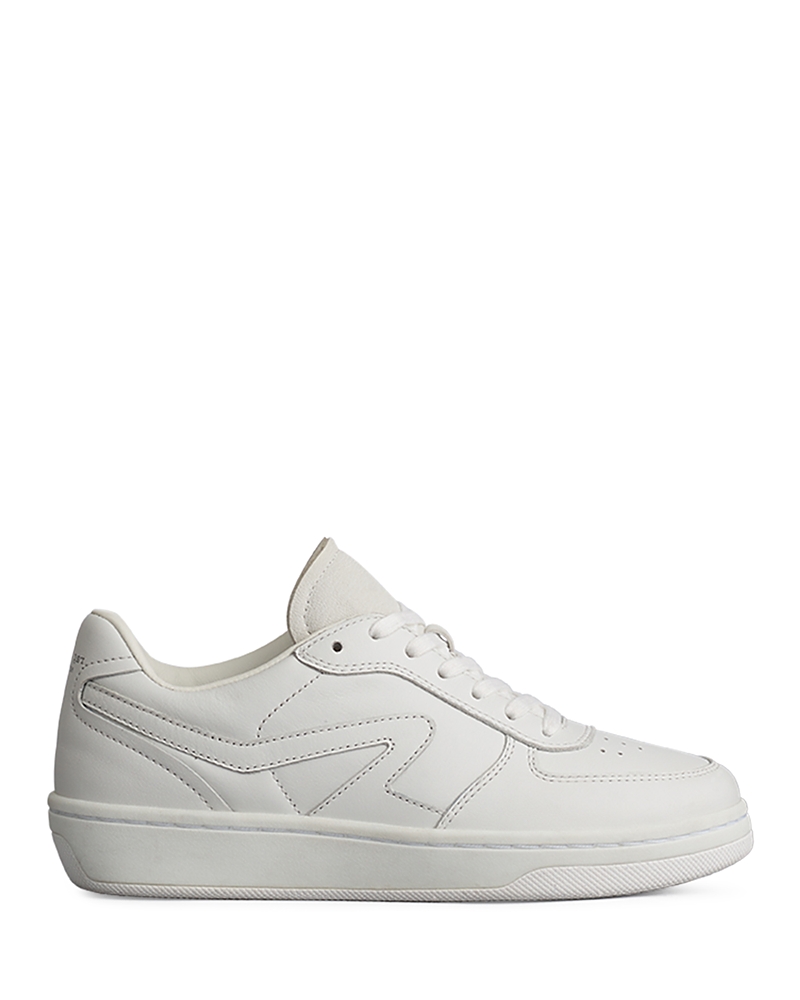 Rag & Bone White Retro Court Leather Sneakers In Wht