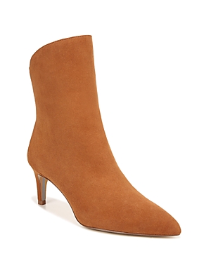 Sam Edelman Usha Pointed Toe Bootie In Frontier Brown