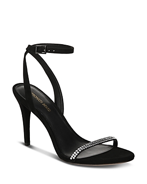 Shop Veronica Beard Women's Maya Ankle Strap High Heel Sandals In Black