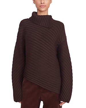 STAUD ENGRAVE MERINO WOOL SWEATER