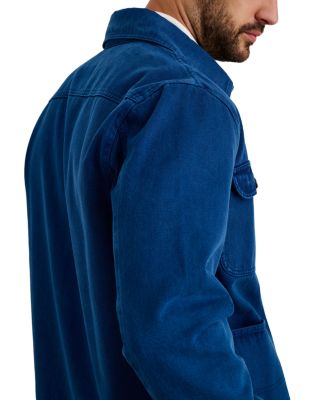 Garment Dyed Denim Work Jacket