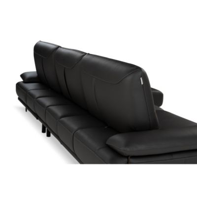 Amica 2-Piece Leather Sectional