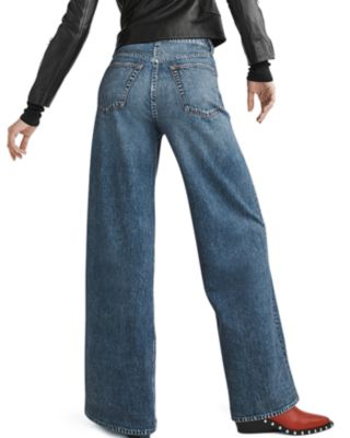 Miramar Sofie High Rise Wide Leg Sweatpant Jeans in Kimber Wash