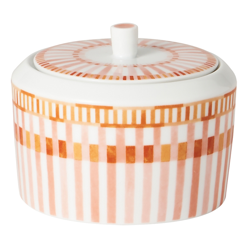 Bernardaud Terra Rosa Sugar Bowl In Multi