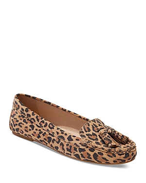 Shop Jack Rogers Women's Melnick Tassel Loafer Flats In Leopard